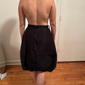 COS Strapless Black Dress